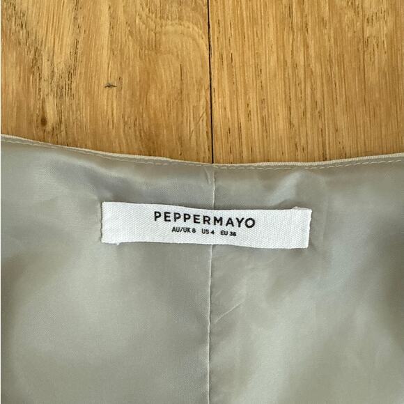 Peppermayo Vest Sleeveless Alexis Size XS Gray - Picture 3 of 5